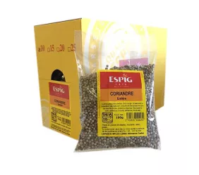 CORIANDRE ENTIERE (GROS grains - pas précisé sur emballage) - Espig - 10x100g